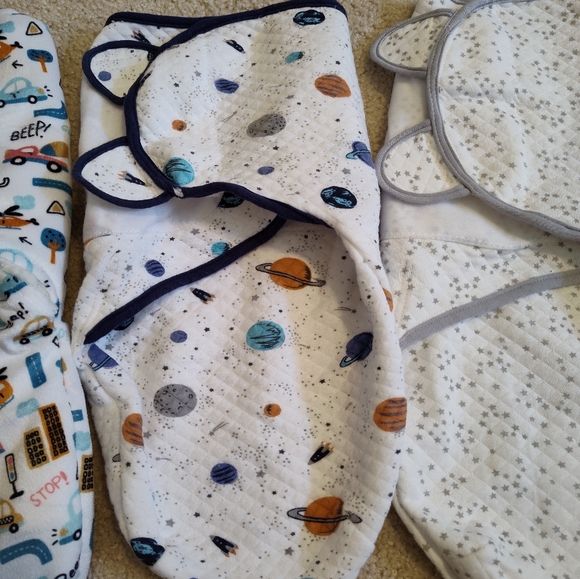 Baby Swaddles set of 4 - Picture 3 of 9